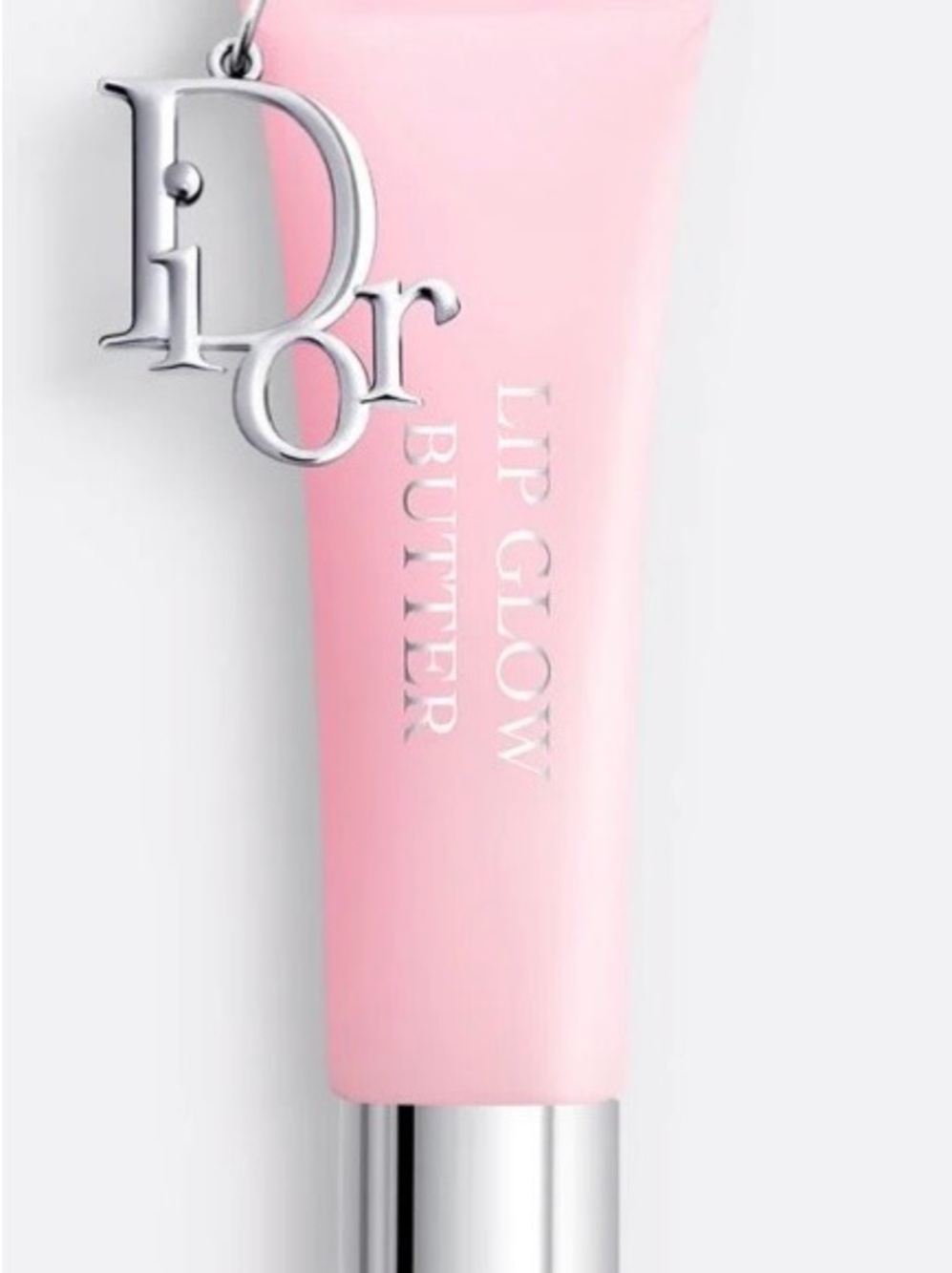 Dior Lip Glow Butter - Pink Hydrating Lip Balm & Dior charm for necklace